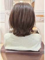 リファインヴェール 小川店 ベージュくびれボブ