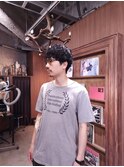 ニュアンスパーママッシュショート