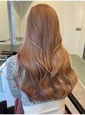 ミルクティーベージュダブルカラーケアブリーチヘーゼルベージュ