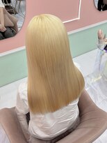 ガーランド(Girland) 【Girland】抜きっぱなしブロンド♪韓国風/レイヤーカット