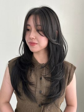 カシェル(cashel) ハッシュカットとブルーブラック/ブリーチなし