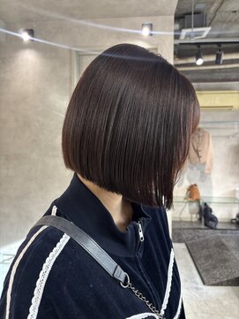 ネアー 新潟(NEER) アプリコットオレンジ/くびれヘア/ウェーブショート［新潟］