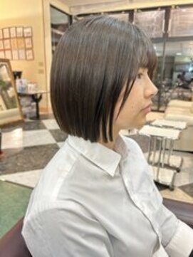 シャンプー ボーイ 宮崎柳丸店(SHAMPOO BOY) 切りっぱなしボブ