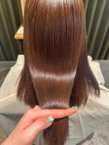 ムーン(moon)&nbsp;クラゲヘアー/小顔に見せるヘア/ココアベージュ/武蔵小杉