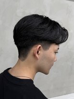 ニコ トウキョウ ロジック(nico TOKYO Logic)&nbsp;メンズセンターパート曲がる縮毛矯正アップバング