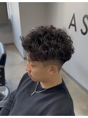 MEN’S HAIR /ツイストスパイラル/波巻きパーマ/札幌/大通り