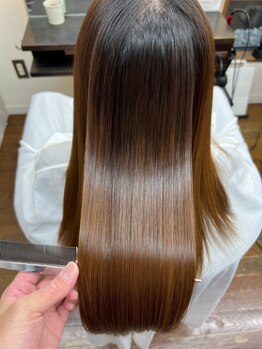 レーブアバンセ(reve avance)の写真/お客様一人一人の髪質に合わせた施術をご提案♪極上のツヤと手触りをお客様にプレゼントします。