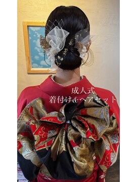アンリルヘア(enrire hair.) 成人式ヘア着付け