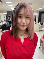 シャルムバイケンジ(Charm.by KENJE) ブリーチ/ブリーチカラー/デザインカラー/ピンクカラー/銀座