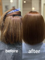 ニチカ 銀座(NYCKA)&nbsp;【美髪矯正】髪質改善縮毛矯正+トリートメント