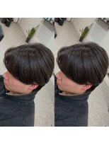 ブライト(BRIGHT)&nbsp;曲がる縮毛矯正センターパート