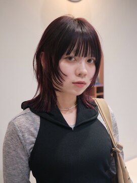 グリップ(GRIP) ミディアムレイヤー/レイヤーカット/ハッシュカット/東山涼嘉