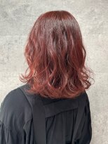 バランス 原宿 表参道(balance) チェリーピンク×ミディアムヘア YUKA