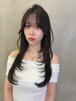 ロンドルーチェ 心斎橋(Lond luce)&nbsp;ダークパープル×ナチュラルショート［髪質改善/縮毛矯正］