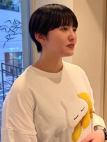 マカロニコースト(macaroni coast) マッシュショート短めショート耳が出るショート