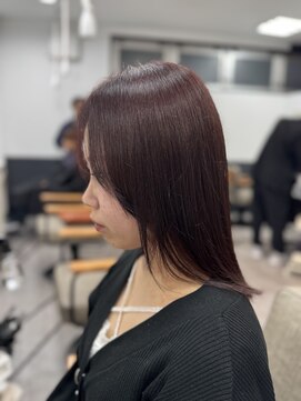 イーストバイエルゴ 川崎東口(EAST by ergo) ブリーチなしラベンダーカラー