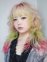 アルバム 銀座(ALBUM GINZA) ハイトーンレイヤーミックス巻き_F1847