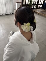 アチーブ エムプラス 茶屋町店(Achieve m +)&nbsp;和装シニヨンヘア