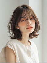 コトンアトリエ 人形町(COTON atelier)&nbsp;ダークパープル/ナチュラルショート/ミルクブラウン/夏/人形町