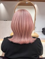 シエル ドゥ サワ(ciel de SAWA) ピンクカラー×レイヤーミディアム ブリーチベースで叶う発色