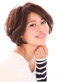 動くたびに表情が変わる♪フワフワボブパーマスタイル♪【小岩】