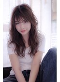 ロブノーブルクラシカルバイヤージュパーマミディ