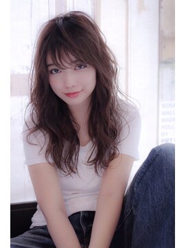 ラべリー 池袋(LOVELEY) ロブノーブルクラシカルバイヤージュパーマミディ