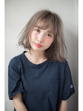 エルクバイコットン(elk by Cotton) 【elk by cotton平塚】外ハネボブ/セミウェット/イルミナカラー