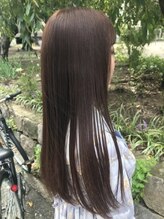 ムー(moo.) 【2022年冬のオススメスタイルNo.3】 髪質改善カラーエステ