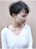 【morio池袋】可愛くて色気のある春夏エッジショート刈り上げ
