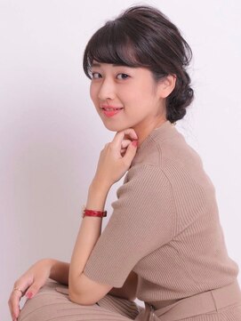 エムスラッシュ ストリートマーケット スマートサロン センター北(M.SLASH) 【M.SLASH】大人可愛いアップスタイル