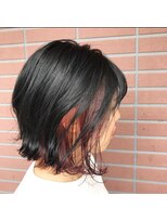 ワンラブ(ONELOVE)&nbsp;グレイブラック／レッドバイオレットインナーカラー