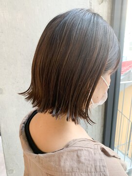 ダヴィン 中目黒(DaVin) 【DaVin中目黒】外ハネボブ　アッシュブラウン