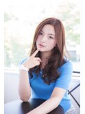 【mod's hair 足利】エレガントロング★透明感ツヤ感ベージュ