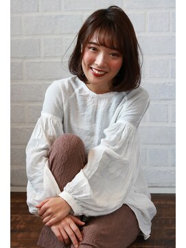 ブリーチ ラボ エーアイ 原宿店(BLEACH LABO Ai) 20代30代40代50代 色っぽふんわりショートの重軽ウェーブヘア♪