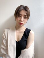 クラン 六甲道(Chlan) センターパートおフェロショート×ショコラブラウン