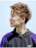 【L by first】ツーブロック×アップバングショート◎30代40代
