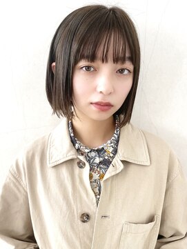 ロッカ(ROCCA) 耳かけ◎切りっぱニュアンスボブ