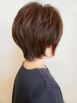 トップヘアー ガーデンヴィラ 安城(Garden Villa)&nbsp;ふんわり&クビレの美シルエットショートスタイル/アースカラー