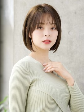 エインアンリー 表参道(AIN.ANLY.) 前髪あり大人小顔ボブ20代30代40代【AIN.表参道】川原大地