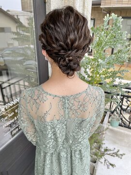 ブランココ(BlanCoCo) ルーズシニヨンアレンジ*