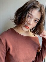 メイクス 表参道(MAKE'S omotesando) 切りっぱなし/ニュアンスパーマ/ボブ【江畠】