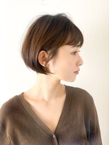 ロビー 表参道(ROBBY) 大人ショートボブ/くびれショート/ショート/30代40代50代/表参道