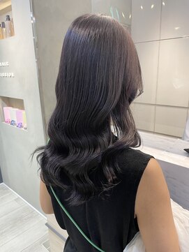 ヘアー ミッション 心斎橋店(hair Mission) ダークパープルグレージュ