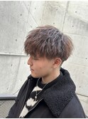 ソフトツイストパーママッシュ刈り上げツーブロック