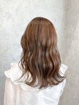 デミヘアー(Demi hair)&nbsp;ショコラブラウン×ゆるふわウェーブ