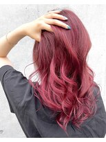 グランツヘアデザイン 四谷(GRANZ hair design) vivid color pink
