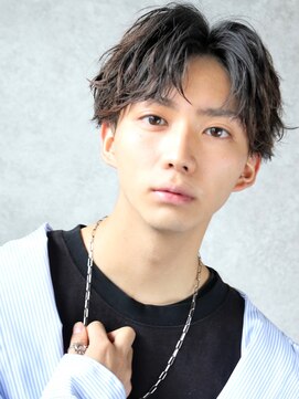 クロト 福岡本店(KUROT) スパイラルパーマショート刈り上げマッシュ