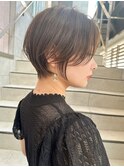 毛流れと質感で魅了する品のあるショート!