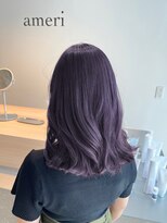 アメリ(ameri)&nbsp;【ameri satomi】ダブルカラー×バイオレット